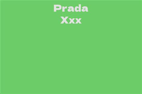 prada xxx solo